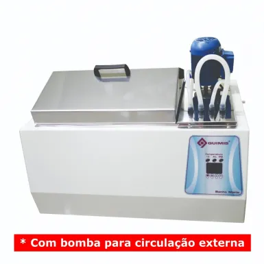 Banho maria com circulação externa Q215S2-BS