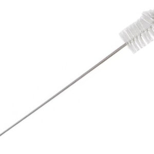 Escova cilíndrica de nylon médio.